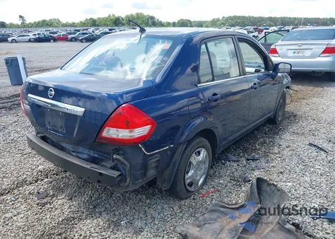 2008 Nissan Versa 1.8S из США, поврежденный, VIN 3N1BC11E18L391547